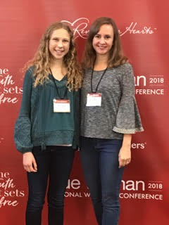Stacy and her daughter at True Woman 2018